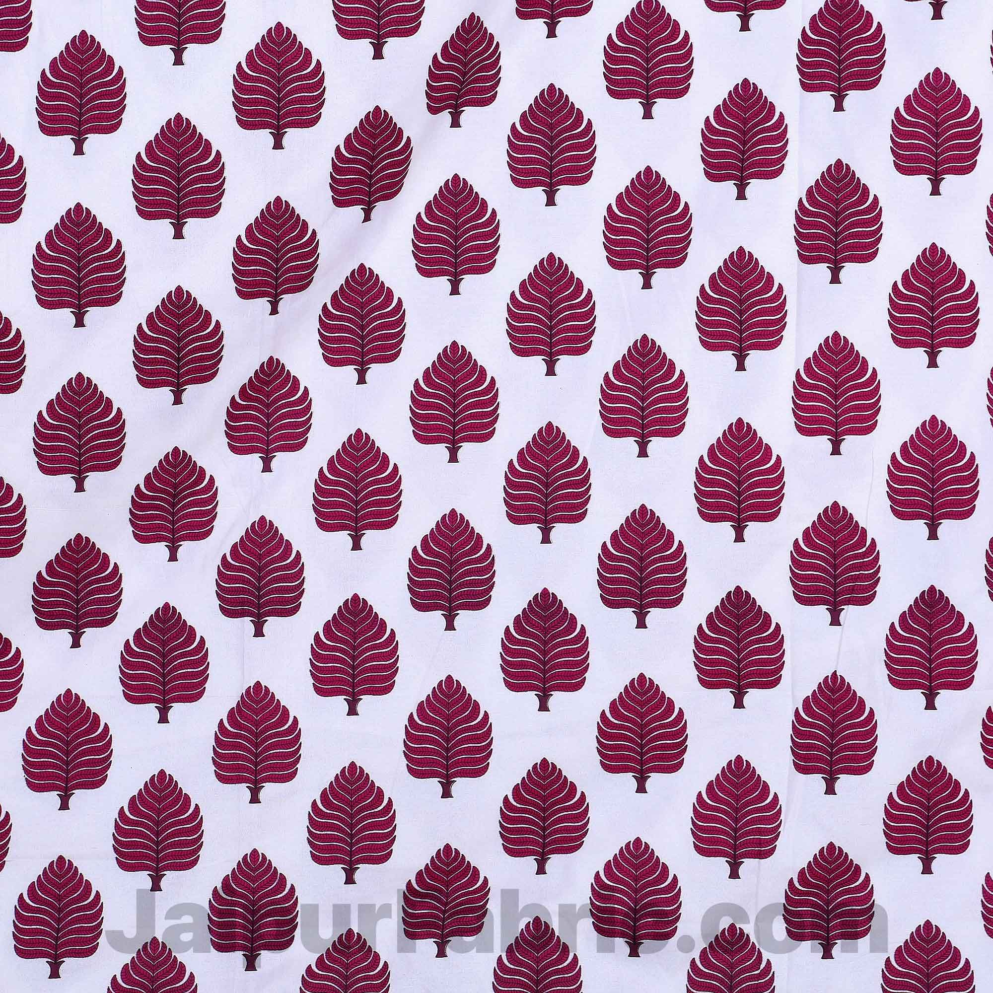 Pure Cotton Petal Print Reversible Single Bed Blanket